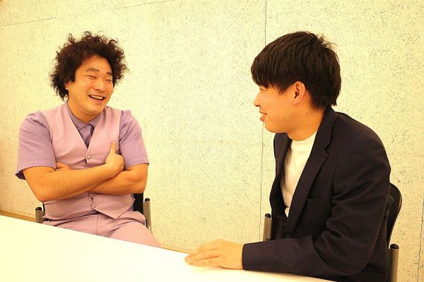 「僕は母校の文化祭にも呼ばれたい」と話すしゅうごさん＝筆者撮影＝筆者提供