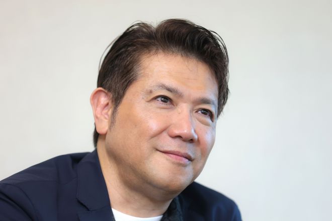 俳優の別所哲也さん＝東京都中央区、吉本美奈子撮影