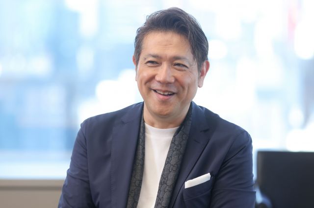 俳優の別所哲也さん＝東京都中央区、吉本美奈子撮影