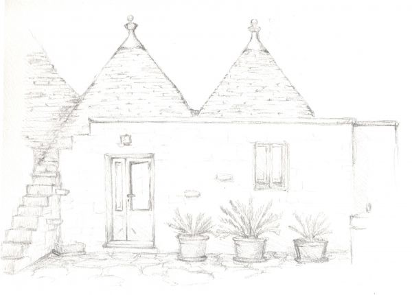 イタリアでのスケッチ