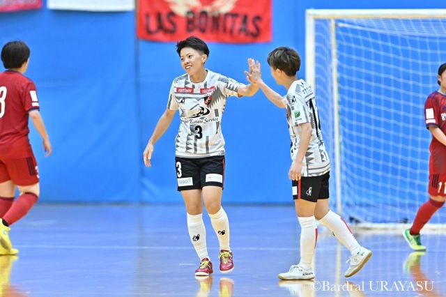 現在は女子フットサルチーム「バルドラール浦安」に所属する江口未珂さん＝Bardral URAYASU提供